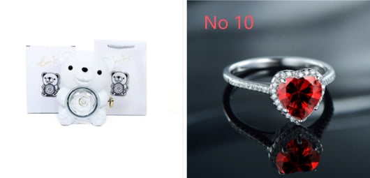 Anillo de Plata S925 Diamante Amor para Mujer Estilo Europeo y Americano - Image 18