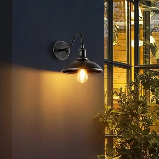 Lámpara de Pared Estilo Retro para Patios y Jardines - Image 20