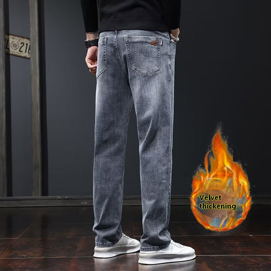 Pantalones Jeans Loose Straight Casual para Hombre - Image 11