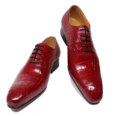 Zapatos de Cuero Oxford para Hombre - Elegancia Empresarial - Image 4