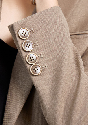 Blazer de Lana para Mujer - Chaqueta de Otoño con Estilo Sofisticado - Image 11
