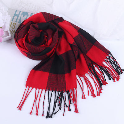 Bufanda Escocesa de Invierno Estilo Británico - Image 17