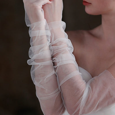 Guantes de Novia Elegancia Simple Super Fairy J