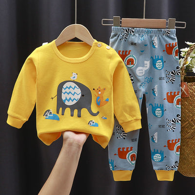 Conjunto de Ropa Interior Infantil Algodón Primavera Otoño - Image 5