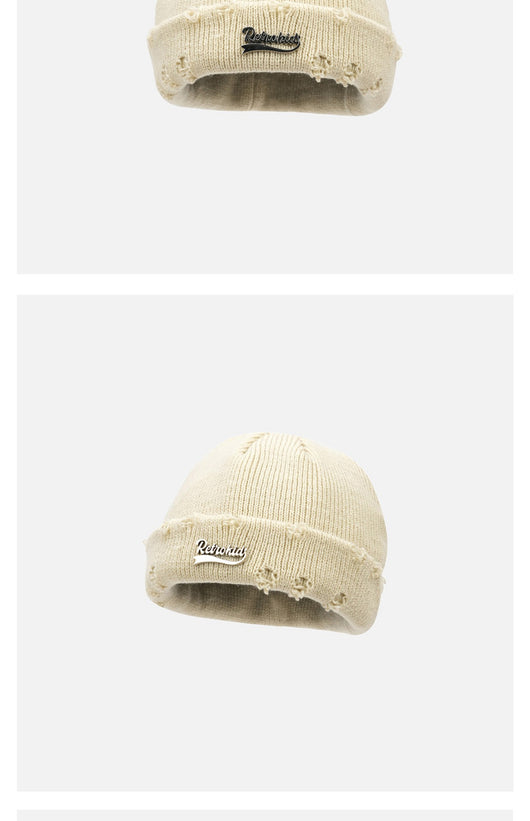Gorra de Lana con Detalle de Metal Rasgado - Image 3