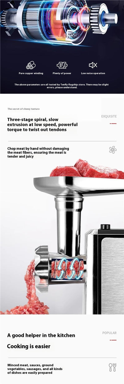 Moledor de Carne Profesional en Acero Inoxidable - Image 19