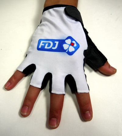Guantes de Ciclismo FDJ Tour De France Dedos Cortos - Image 2