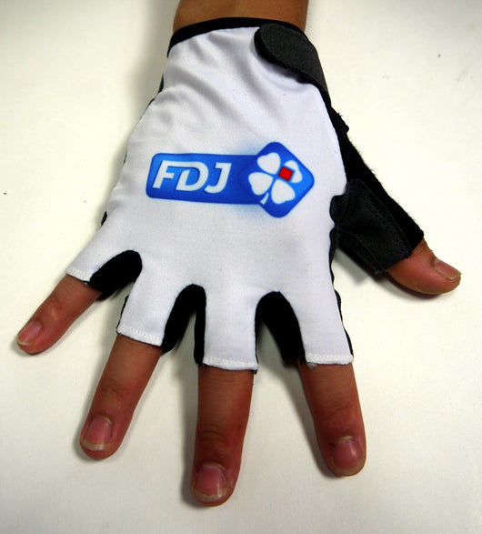 Guantes de Ciclismo FDJ Tour De France Dedos Cortos - Image 2