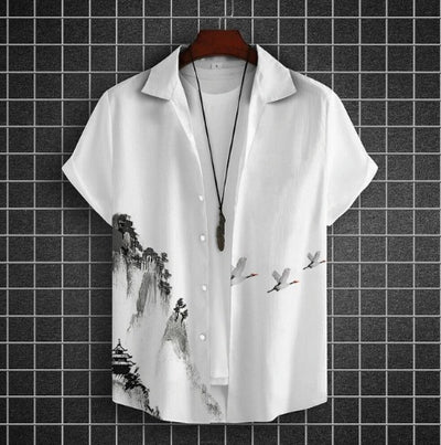 Playera Casual Talla Grande con Estampado Digital 3D - Image 24