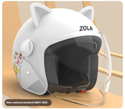 Casco de Bicicleta Eléctrica con Bufanda Térmica para Hombre y Mujer - Image 11