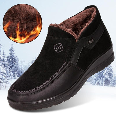 Zapatos Cálidos de Algodón y Cachemira para Papá - Comodidad Plus - Image 5