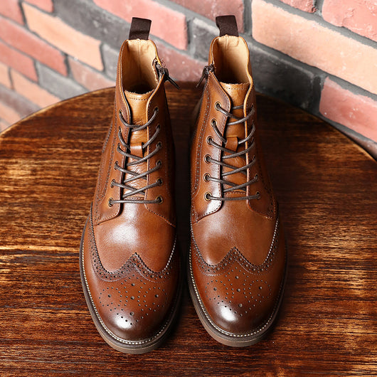 Botas de Cuero Estilo Ejecutivo para Hombre - Image 13
