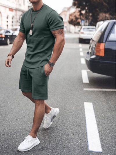 Conjunto Casual Hombre: Playera y Shorts - Image 8