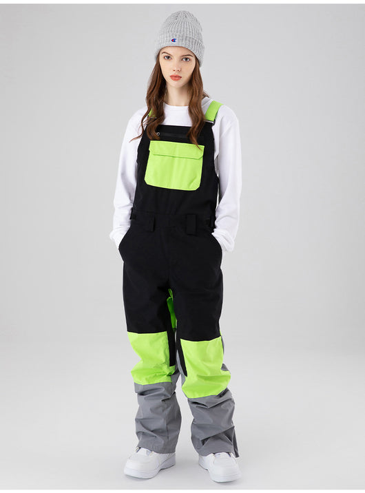 Traje de Esquí Impermeable Bicolor con Refuerzos Duraderos - Image 23