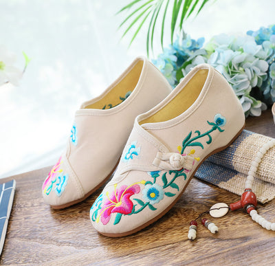 Zapatillas Deportivas Mujer Primavera Otoño con Bordado Floral Petunia - Image 2