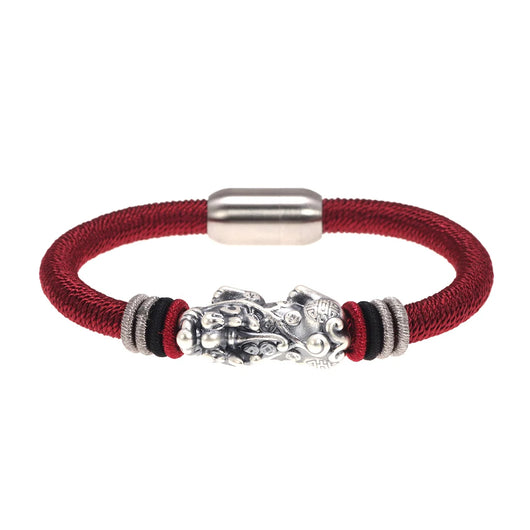 Pulsera Nudo Diamante Brave en Plata Pura 99 - Image 12
