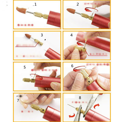 Taladro Eléctrico Mini USB para Perforación de Precisión - Image 11