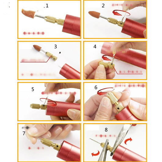 Taladro Eléctrico Mini USB para Perforación de Precisión - Image 11