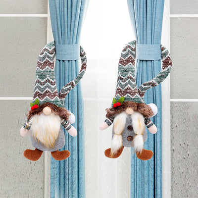 Broche Decorativo Muñeca Sin Rostro para Cortinas Navideñas - Image 13