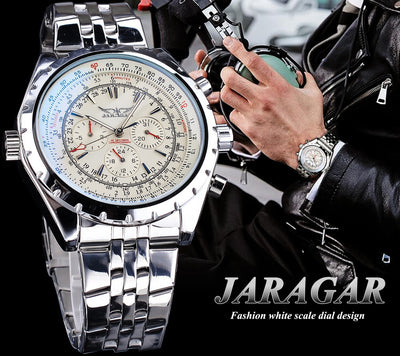 Reloj Mecánico Hueco de Gran Esfera Multifunción - Image 19