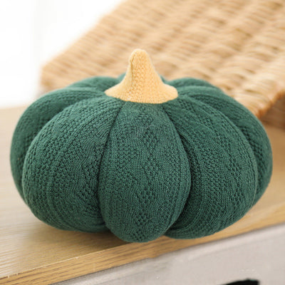 Almohada Redonda de Seda Suave Calabaza - Image 4