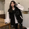 Chaquetas Cortas Holgadas y Ajustadas de Manga Larga