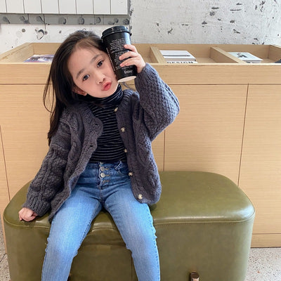 Cardigan Coreano Infantil - Chaqueta de Moda para Niños y Niñas - Image 7