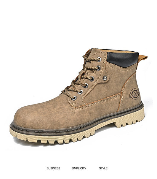 Botas Casuales Martin de Cuero Genuino para Hombre - Caña Media - Image 17