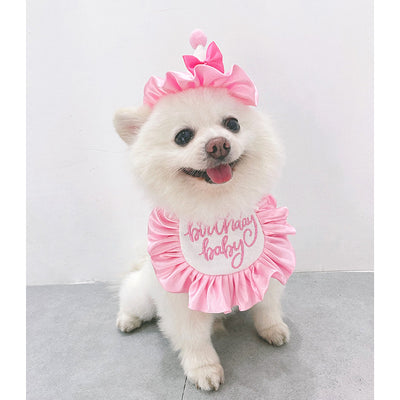Pañuelo Fiesta Cumpleaños Perro y Gato - Babero Bandana Mascota con Diseño Joyero - Image 22