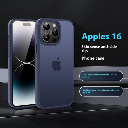 Funda iPhone 15 Pro Max con Efecto Mate, Amortiguación de Aire y Protección Magnética