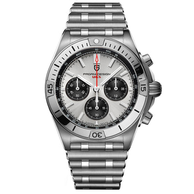 Reloj Cronógrafo de Cuarzo para Hombre en Acero Inoxidable - Image 8
