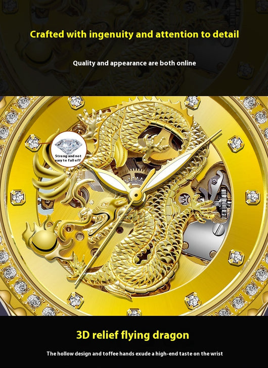 Reloj Automático Mecánico Resistente al Agua para Hombre - Image 14