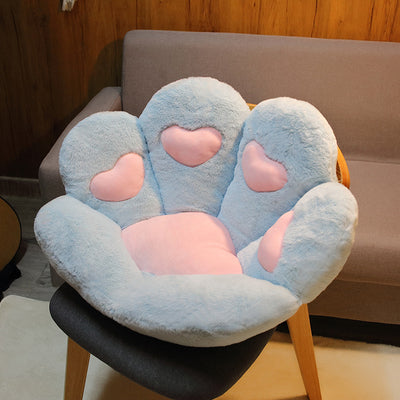 Cojín de Felpa con Forma de Pata de Gato - Almohada de Respaldo para Sofá y Silla - Image 11