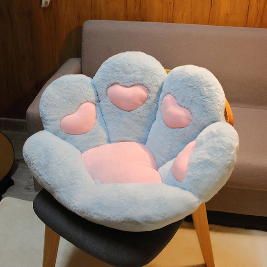 Cojín de Felpa con Forma de Pata de Gato - Almohada de Respaldo para Sofá y Silla - Image 11