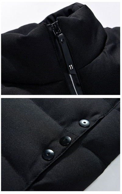 Chaqueta Acolchada con Cuello Alto para Hombre - Corte Slim y Máximo Abrigo - Image 13