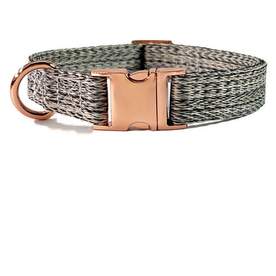 Correa para Perro de Lino Sintético con Hebilla Metálica - Image 4