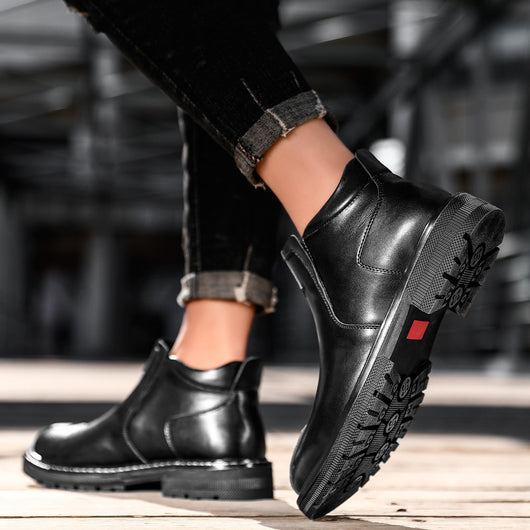 Botas Casuales de Cuero Martin para Hombre Talla Grande - Image 13