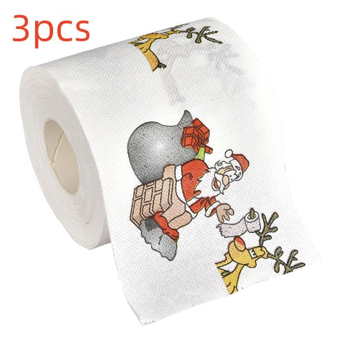Papel Higiénico Navideño con Diseño Santa Claus - Decoración Festiva del Hogar - Image 10