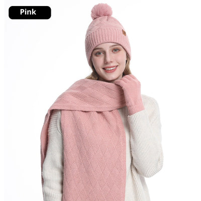 Conjunto Completo de Abrigo: Gorro, Bufanda y Guantes en Lana Térmica - Image 11
