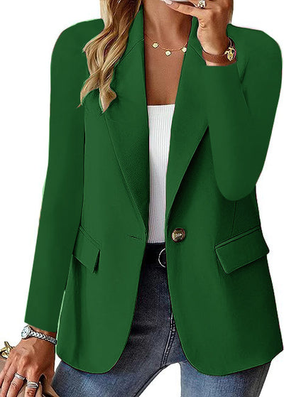 Blazer Casual Elegante para Mujer - Cardigan Ejecutivo de Manga Larga - Image 7