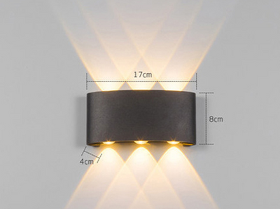 Lámpara LED de Pared Impermeable para Exterior e Interior - Image 6