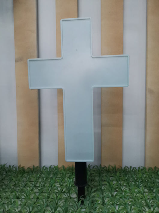 Cruz Luminosa Solar para Nichos - Luz Eterna para Tus Seres Queridos - Image 4