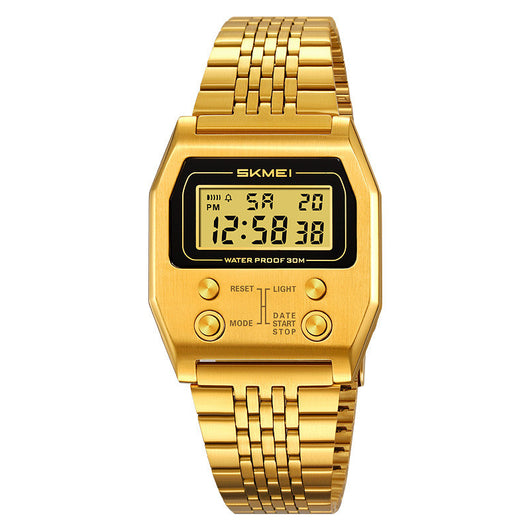 Reloj Digital Minimalista Retro Resistente al Agua para Hombre - Image 3