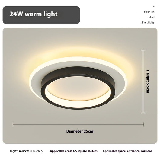 Lámpara de Techo LED Nórdica para Pasillos y Entradas - Image 19