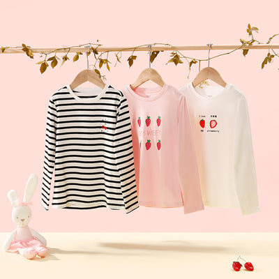Camiseta Manga Larga para Niñas - Algodón Suave Base Layer - Image 11