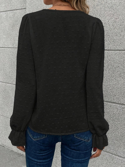 Blusa Minimalista de Manga Larga para Mujer - Versátil y Elegante - Image 8