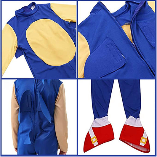 Ropa de Presentación Sonic Azul - Atuendo de Rendimiento - Image 3