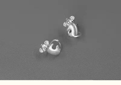 Aretes Koala's Hug Plata 925 Chapados en Oro - Image 10