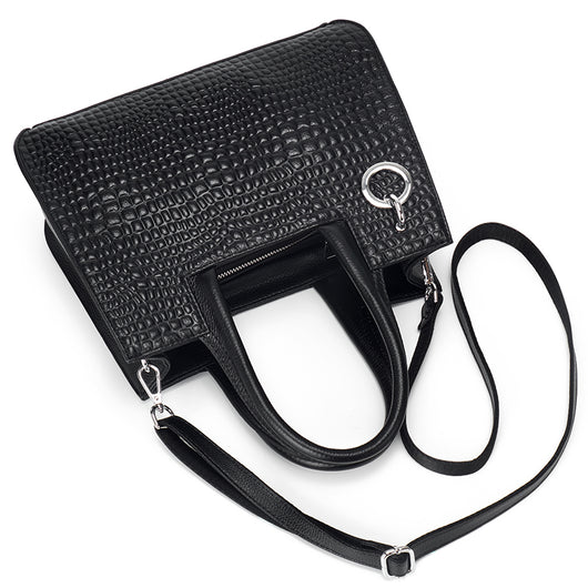 Bolso Mensajero de Cuero Atmosférico para Mujer - Cartera de Hombro Elegante - Image 2