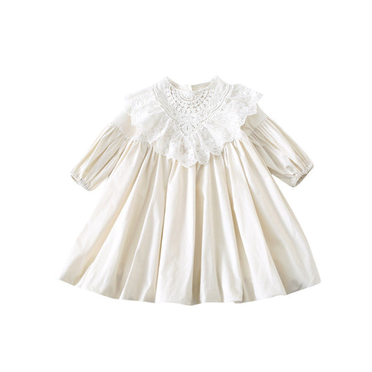 Vestido de Princesa con Mangas Abullonadas para Niña en Cumpleaños - Image 11